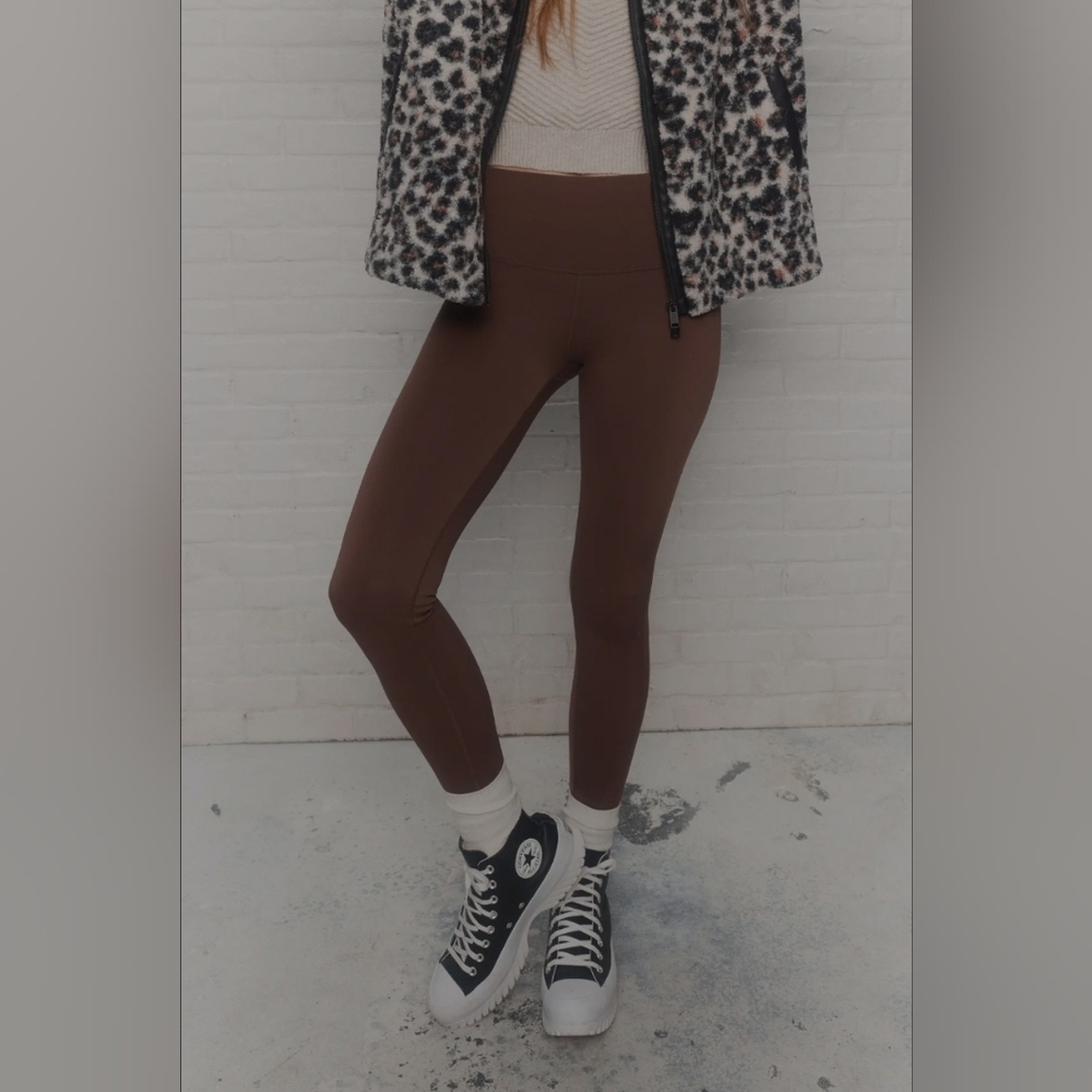 Joelle Collection - Brown Women's Leggings